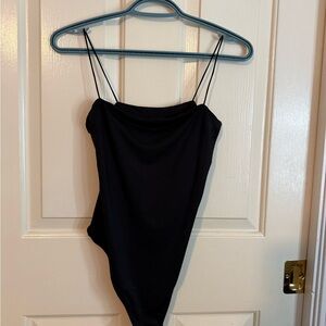 Sleek Black Women's Chemise